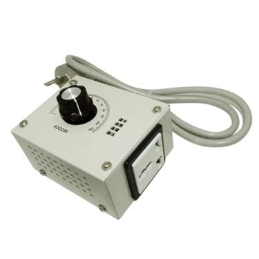 Imagem de HUIZHITENGDA 220V 4000W REGULADOR DE TENSÃO MOTOR DE HIA PODER 4000W com o motor do motor do motor do motor do motor de perfuração elétrica Velocidade do Governador Controlador de tensão