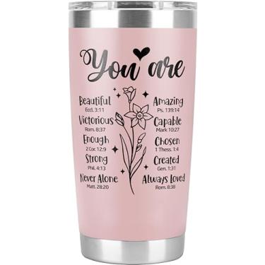 Imagem de Lallamotion You Are Christian Gifts for Women - Presentes de Dia das Mães Cristãs, Presentes de Fé para Mulheres Mãe Irmã Esposa Presentes de Pastor Presentes Religiosos Presentes de Fé para Mulheres