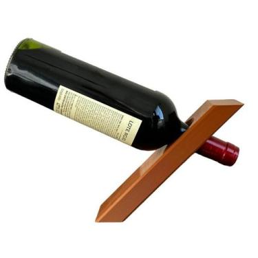 Imagem de Suporte Vinho Adega Bancada Garrafa Mesa Bar Apoio Wine - Sttark, Marr