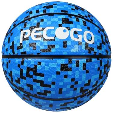Imagem de Bola de basquete de borracha, tamanho 3, tamanho 3, para crianças, jovens, meninos e meninas, ideias de presentes (sem bomba)