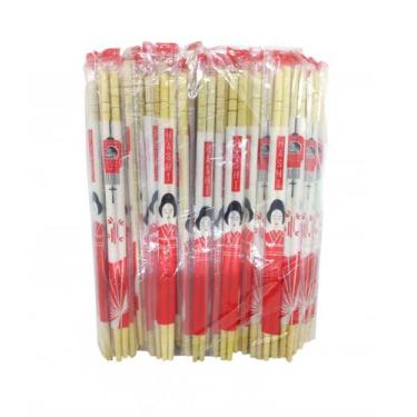 Imagem de Palitos Hashi Waribashi Desc. De Bambú 100p- Ganesh Gueixa - Taichi