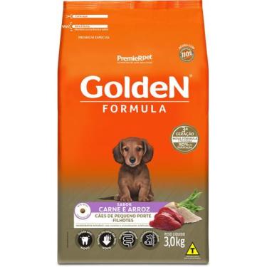 Imagem de Golden Caes Filhotes Carne Mini Bits  - tag:loja, 3kg