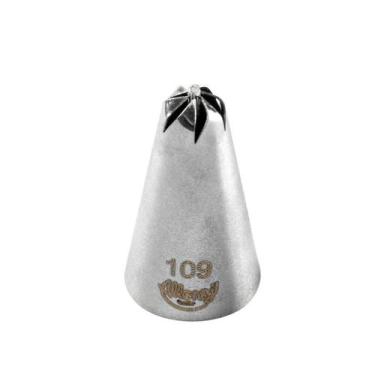 Imagem de Bicos Para Confeitar - Flor De Pitanga - Aço Inox - Nº109  - 1 unidade