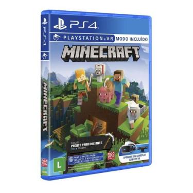 Imagem de Game Minecraft Starter Collection VR PS 4 Mídia Física Lacrado - Mojan