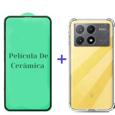 Imagem de Capa + Película Cerâmica Xiaomi Poco X6 5g - Proteção Slim - Pop Shope