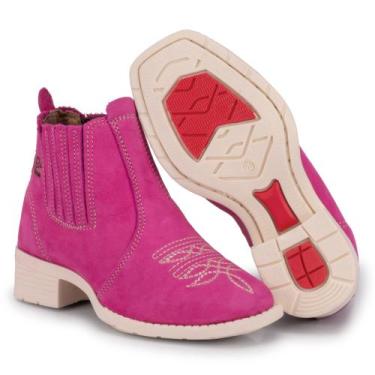 Imagem de Bota Boiadeira Infantil Masculina Feminina Cowboy Cowgirl Agro - ShopT