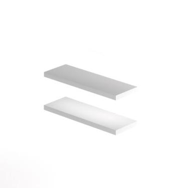 Imagem de Kit 2 Prateleira Reta Lisa Decoração Sala Quarto Mdf - Deliquadros,  B