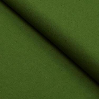 Imagem de Tecido Blend de Linho Para Patchwork - Verde Oliva (0,50x1,50) - Ibira