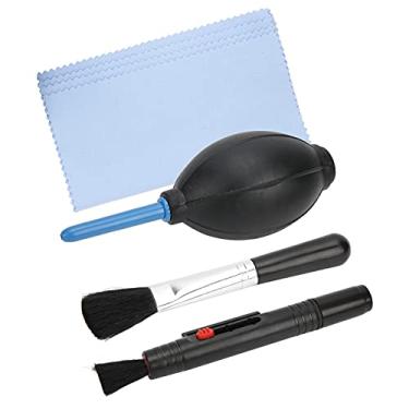 Imagem de Conjunto de Limpeza de Câmera 5 Em 1, Limpador de Poeira, Escova, Soprador de Ar, Pano Limpo, Kit de Tecido de Lente
