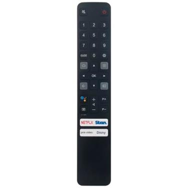 Imagem de Controle remoto de voz de substituição RC901V FAR1 compatível com TCL TV C725 50C725 55C725 65C725 75C725 C727 55C727 65C727 75C727 C825 55C825 65C825 65C825 75C8 25 85C825 C735 98C735 P725 43P725