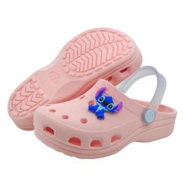 Imagem de Babuche Sandalia Infantil Stich Lilo Baby Leve e macio Solado antiderr