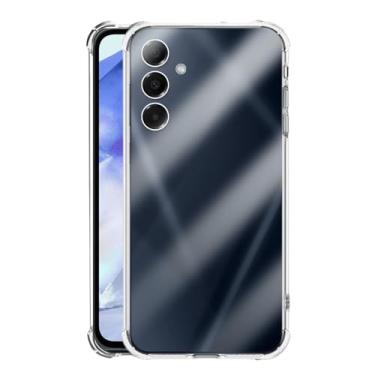 Imagem de Capa Capinha Anti Impacto Compatível Samsung Galaxy A55 Case Antishock Transparente