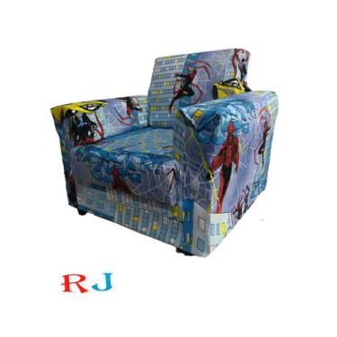 Imagem de Mini sofa infantil - R J BRINQUEDOS, ARANHA 