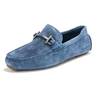 Imagem de Cole Haan Mocassim masculino Grand Laser Bit Drivers Driving Style, Camurça/chiclete Big Dipper, 10 Wide
