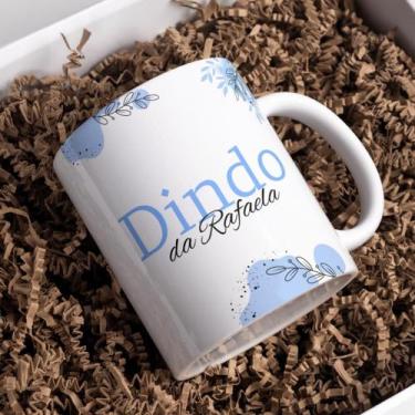 Imagem de Caneca Personalizada Com Nome Dinda/Dindo /Madrinha/Padrinho - Castelo