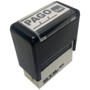 Imagem de Carimbos automáticos stilo 20 - pago itaú