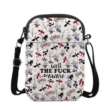 Imagem de G2TUP Xaden Riorson Bolsa tiracolo Xaden Riorson Fans Gifts Well The Aware Gifts Wing Leader Shoulder Bag Dragon Rider Gifts, Bem, a