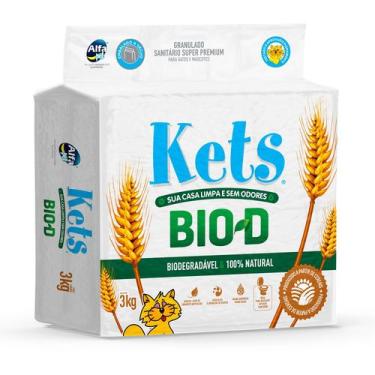 Imagem de Areia Higiênica Gatissimo Granulado San Kets Bio-D 3Kg - ALFAPET