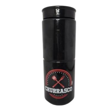 Imagem de Porta Condimentos e Sal Especial para Churrasco com Tampa Dosadora 3 f