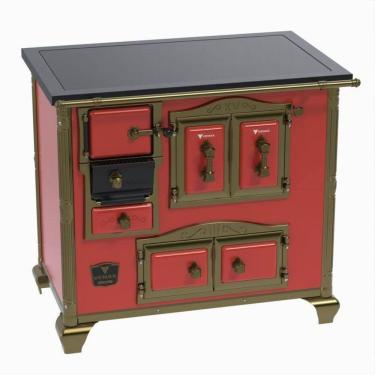 Imagem de Fogao a Lenha N 2 Gab Imperador Premium Vermelho 