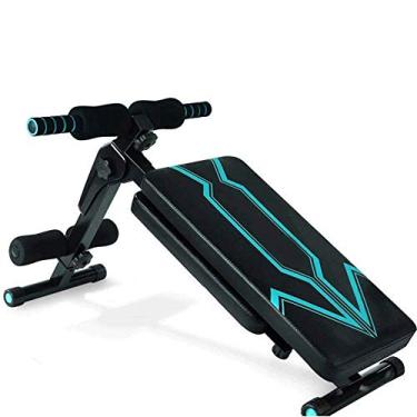 Imagem de Tabuleiro supino, bancos de peso inclinados dobráveis multifunções para casa banco de halteres 13055 52 cm