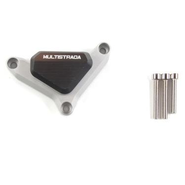 Imagem de Protetores deslizantes de motor sem corte para Ducati X-Diavel 1200 2016-2017, Diavel 1200 2010-2017, peças de acessórios de motocicleta cinza