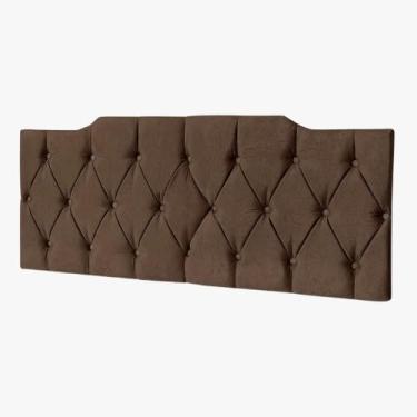 Imagem de CABECEIRA SUSPENSA PARA CAMA BOX QUEEN 1,60 KELLY 5 CORES (MARROM)