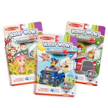 Imagem de Melissa & Doug PAW Patrol Water Wow! 3-Pack - Skye, Chase, Marshall Water Reveal Travel Activity Pads