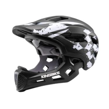 Imagem de UGPLM Capacete de bicicleta infantil Capacete de bicicleta leve com absorção de choque ajustável Engrenagem para meninos e meninas para scooter, Branco