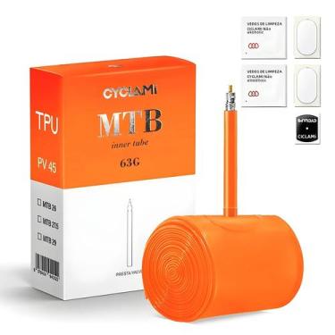 Imagem de Câmara De Ar Ultraleve Para Bicicleta 26 27.5 29 Polegadas MTB Pneu TP