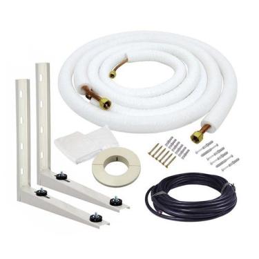 Imagem de Kit  Instalação Para Ar Condicionado Split 7.000 a 9.000 Btus 2 metros
