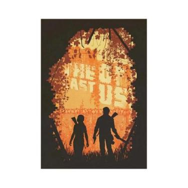 Imagem de Retro Vintage the Last of Us Parte 2 Poster HD Canvas Art Decoração De