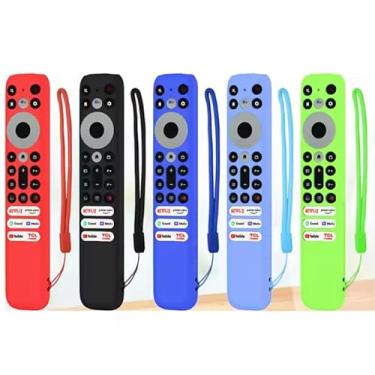 Imagem de Capa Para Controle Remoto Tv Smart Tcl Rc902v Tcl Remote Cover (verde)