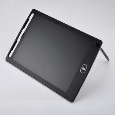 Imagem de Lousa Mágica Infantil Digital Tablet Escrita Para Desenho Criança LCD 12 Polegadas (Preto), Educativo, Portátil, Brinquedo Criativo