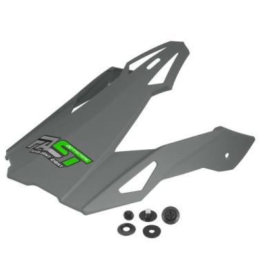 Imagem de Pala de Capacete Off Road Pro Tork Fast Solid Gray, VERDE, Único