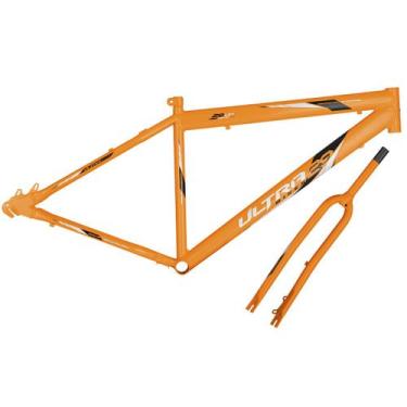 Imagem de Kit Quadro e Garfo Ultra Bikes Umd29 Freio a Disco, Laranja, Aro 29
