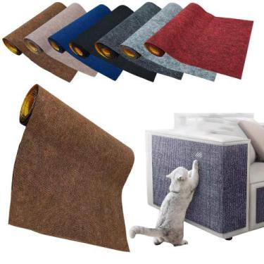 Imagem de Arranhador Adesivo Protetor Sofá Cama Carpete Premium - Pulo Du Gato, 