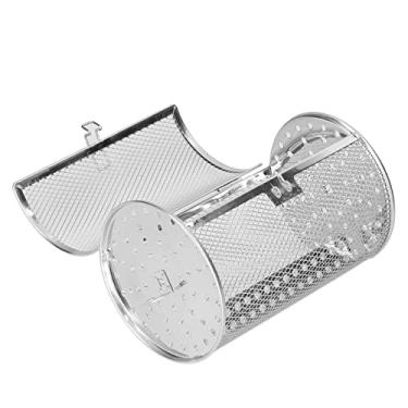 Imagem de Zerodis Cesta de Fritadeiras de Aço Inoxidável de Forno Elétrico de Cozinha, Utensílios de Cozinha Uniformemente Aquecidos para Nozes e Grãos de café