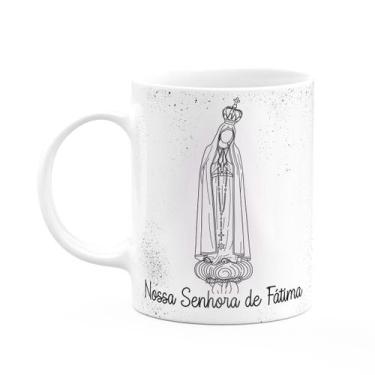 Imagem de Caneca Religiosa Orações - Nossa senhora de Fátima - JPS INFO