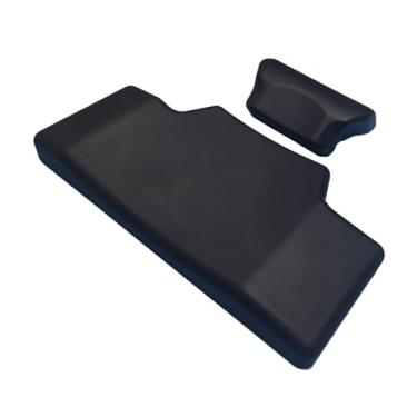 Imagem de Generic Motocicleta Trunk Back Pad Trounk Passageiro Backrest PU FOAM ACESSÓRIOS BLACK PEÇAS PEÇAS ROURAS de ELANTE ALTO de DESEMPENHO