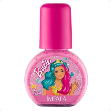 Imagem de Esmalte Barbie Glitter Brilho Encantado Blister Impala, Impala