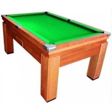 Imagem de Mesa Bilhar Sinuca 2,23x1,25m Gaveta Caçapa Tampo Pedra - Tacolândia