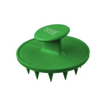 Imagem de Escova mini massageadora - Verde - PROHAIR