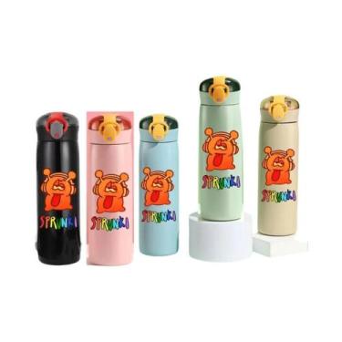 Imagem de Garrafa De Água Esportiva Isolada Sprunki De Grande Capacidade 460ML D