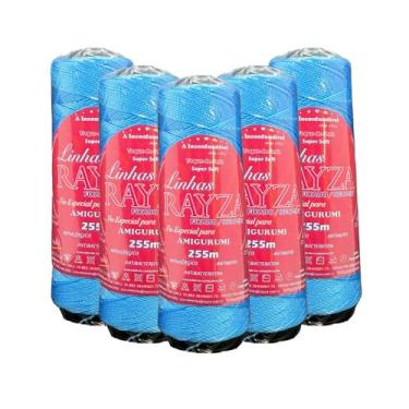 Imagem de Linha Rayza Ideal para Amigurumi - Cor 028 Azul Royal