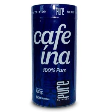 Imagem de Cafeína 100% Pura 60 Cápsulas – Pure Nutrition