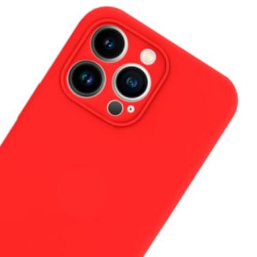 Imagem de Capa Capinha Para iPhone 13 Vermelha Aveludado