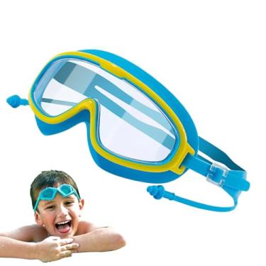 Imagem de Rrlihjgu GOGGGLOS DE NADEIRA KID, GOGGLES NATAÇÃO CRIANÇAS | Óculos de natação anti-capa, à prova d'água, sem vazamentos de óculos de natação | Óculos de sol de proteção de proteção UV Acessórios para