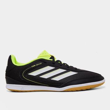 Imagem de Chuteira Futsal Adidas Copa Indoor Curt Club Unissex, Preto, 40
