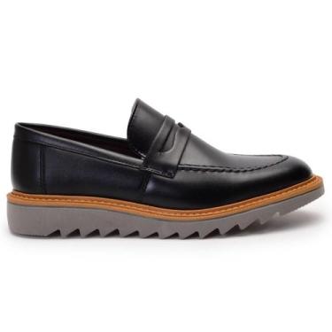 Imagem de Mocassim Masculino Solado Tratorado Slip-On - DUPRADO, Preto, 37